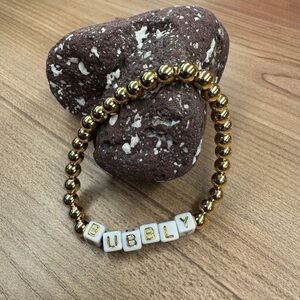 Bubbly Gold Beaded Bracelet - Women Jewelry